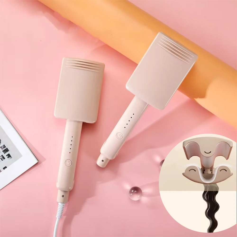 

azy People Wave Hair Curler French Style Deep U Egg Roll Hair Styling Tool Salon Tool Accessories Electric Hair Curling Iron