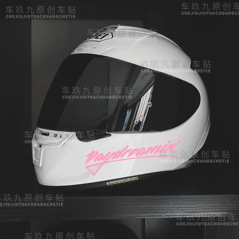 Daydreaming Car Stickers Funny Auto Body Styling Windshield Windows Decor Personalized Motorcycle Helmet Vinyl Decals Universal