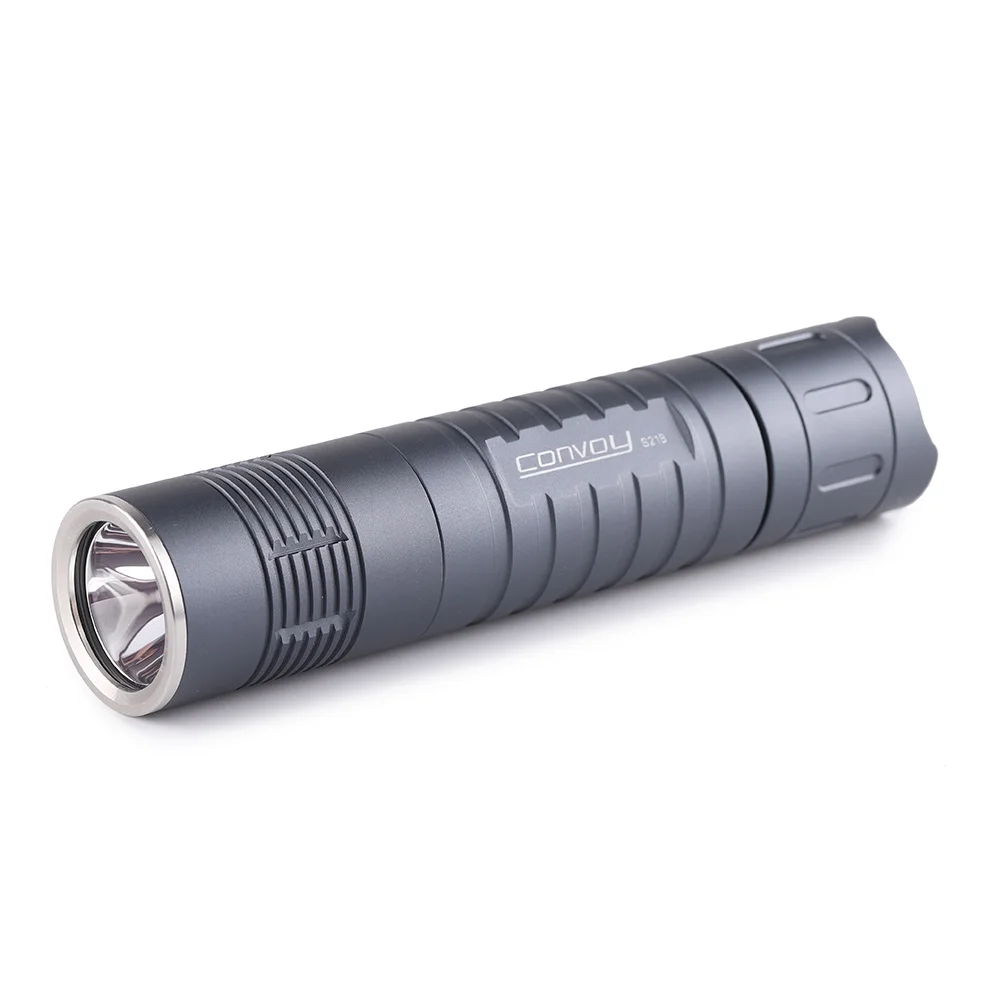 Convoy Flashlight S21B SST40 Led Lanterna Portable Torch Flash Light Tactical 21700 Lantern Fishing Camping Working Latarka