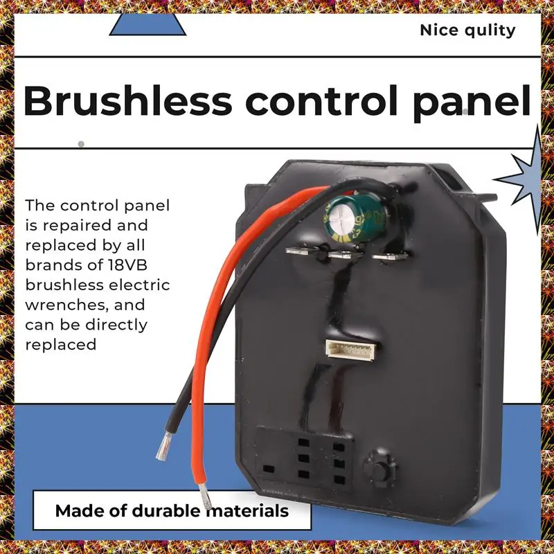 BTCL Universal Bürstenloser Elektroschrauber Zubehör Steuerplatine 18V Lithium-Batterie-Controller Geschwindigkeitsregelung