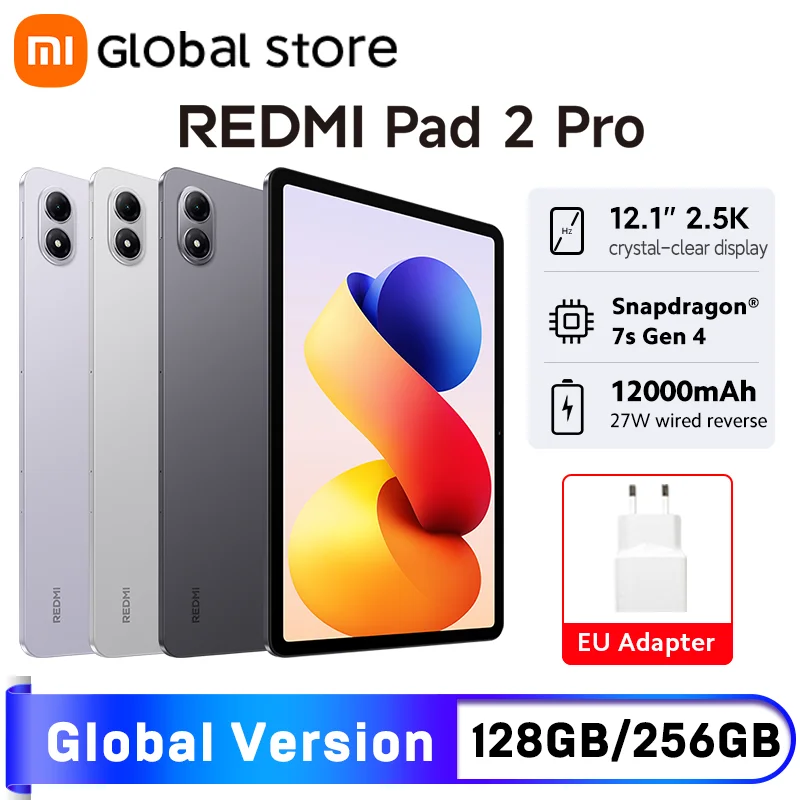 グローバル版 Xiaomi Redmi Pad 2 Pro 12.1インチ 2.5Kクリスタル グローバル版 Xiaomi Redmi Pad 2 Pro 12.1インチ 2.5Kクリスタル