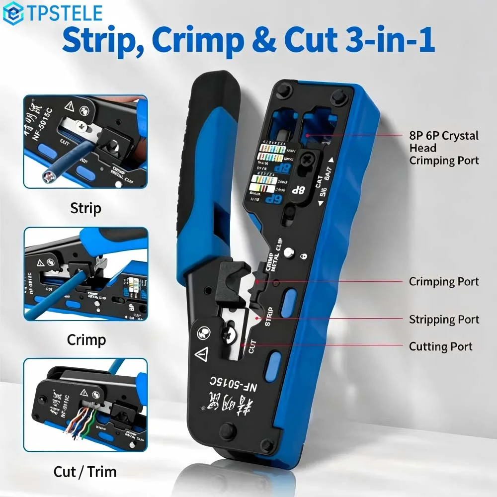Latest Model Cat7 Network Crimping Tool