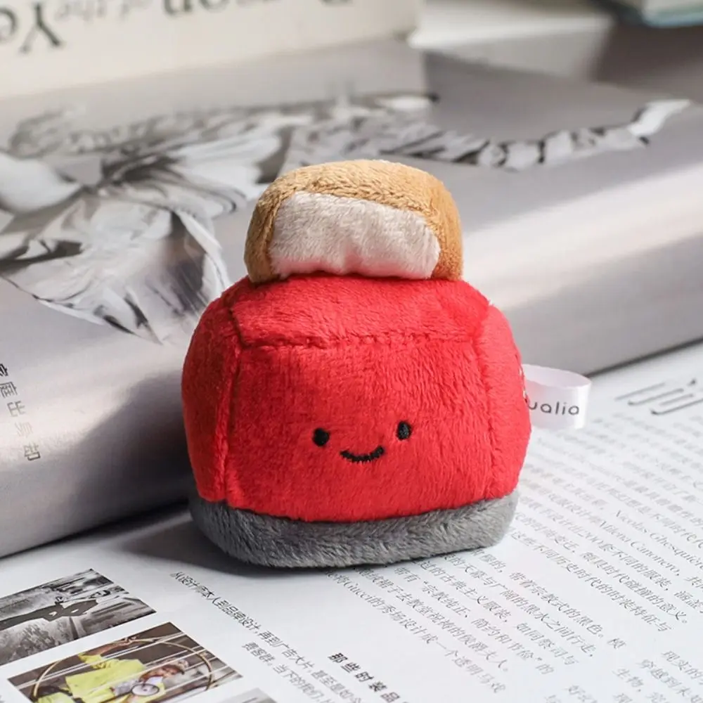 Cute Expression Home Appliance Plush Keychain Stuffed Doll Bread Maker Camera Plush Doll Pendant Mini TV Set Little