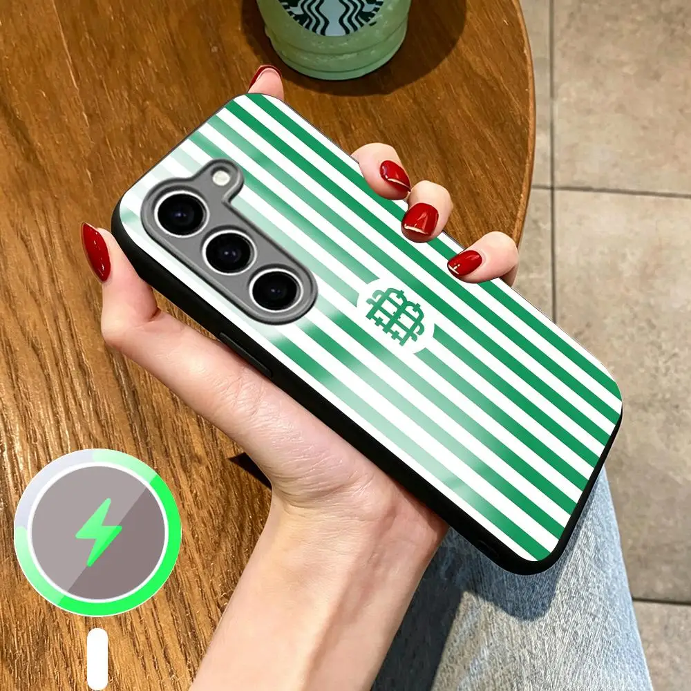R-Real Luxury B-Betis-s club design Phone Case For Samsung S26 S25 S24 S23 S22 S21 Plus Ultra Fold A Glass Magnetic Case view 2