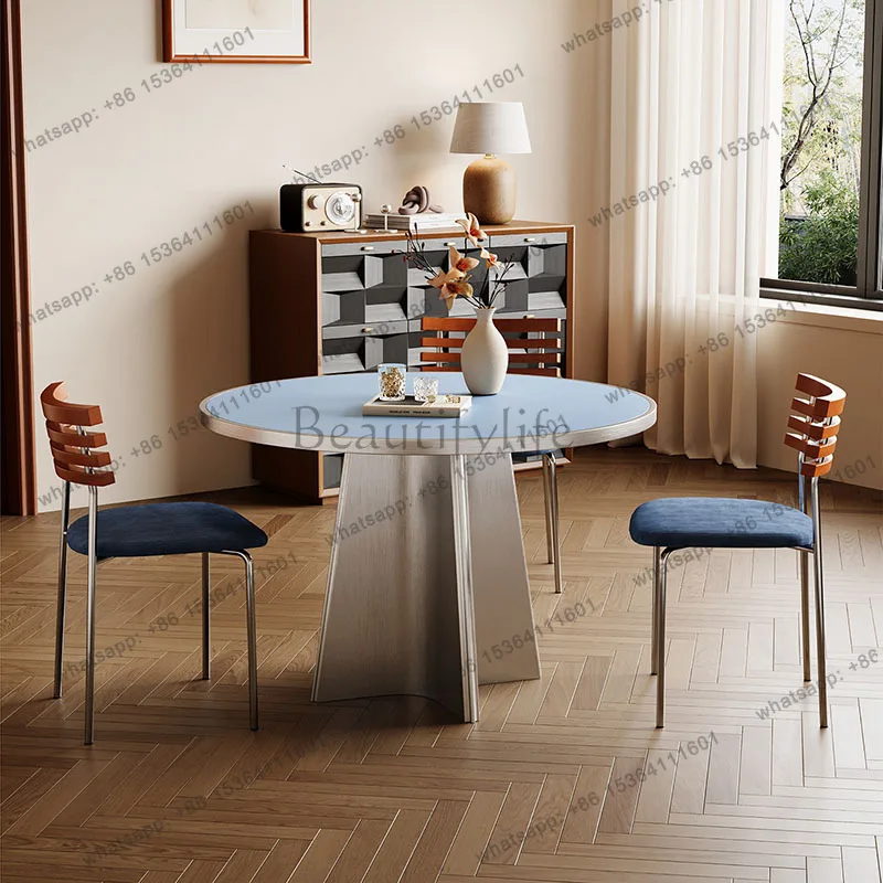 LD  Gaming High Dining Table Poker Designer Writing Living Room Luxury Modern Study Dining Table Mobile Muebles   Furniture