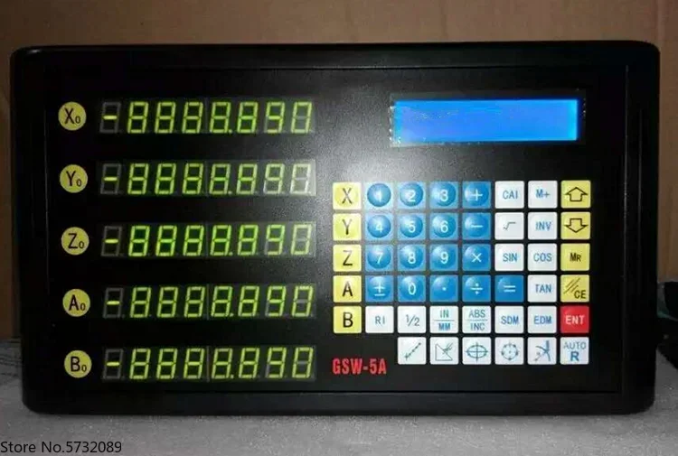 

GSW-2B Digital Display Table gsw-1BGSW-2B 3B5A Milling and Boring Machine DRO Digital Display Box