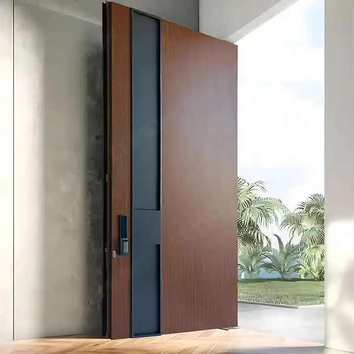 

Laser Cutting Aluminum Cast Aluminum Front Door Luxury Entrance Steel Door Entrance Outer Door