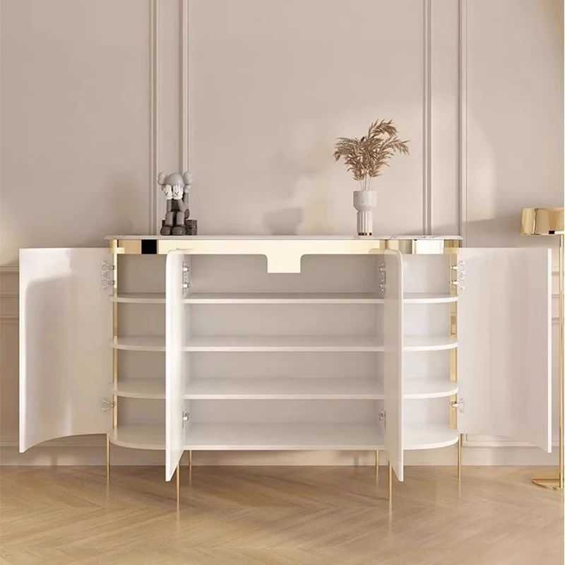 Kabinet teras Italia minimalis mewah ringan