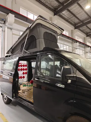 RV Pop Up Roof,Aluminium Frame Electric or Manual,Lift Off Vehicle Roof for Mercedes Sprinter Camper Van Ford V362,Customised 10 best sales pop up camper - №8