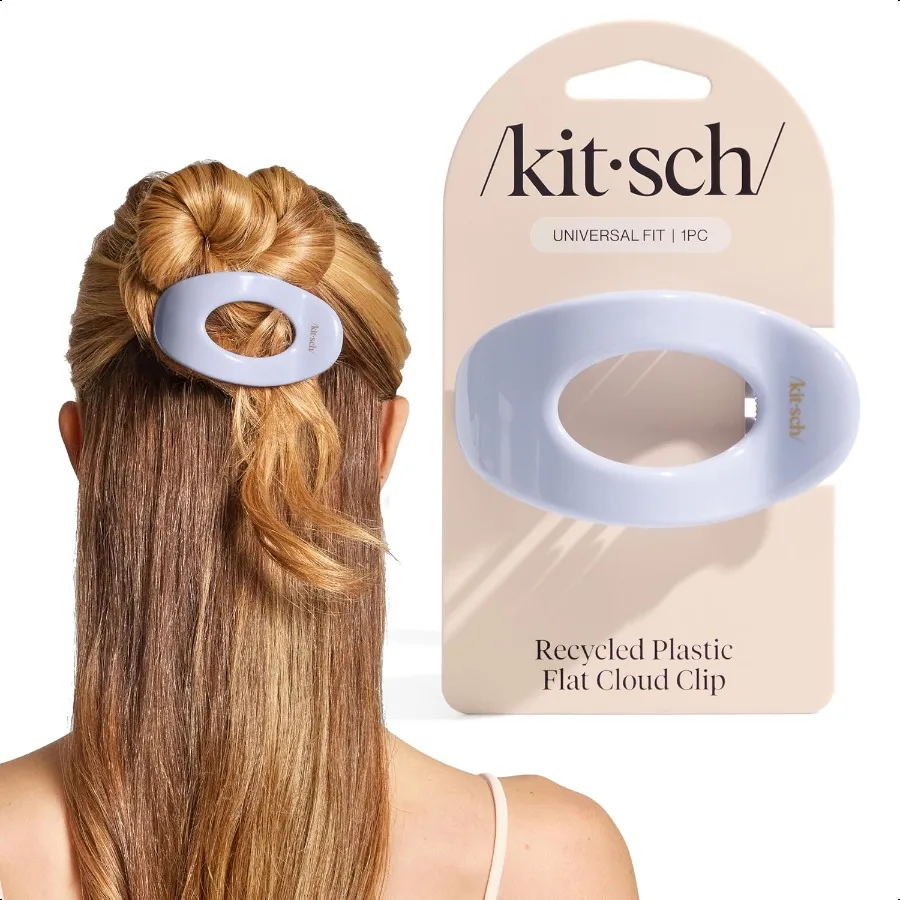 

Medium Flat Claw Clips for Women Stylish Flat Hair Clips for Women Strong Hold for Thick Fine Hair NonSlip for Secure Comfortab