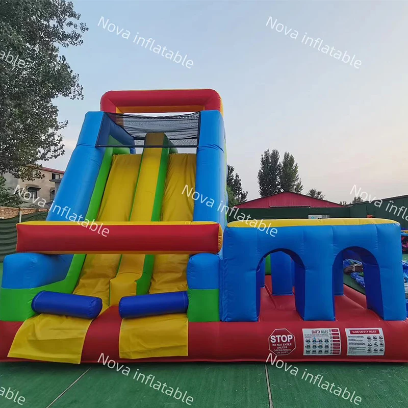 قلعة كذاب تجارية قابلة للنفخ مع لاعبا منزلق، قلعة نطاطة قابلة للنفخ لحفلات الأطفال #4