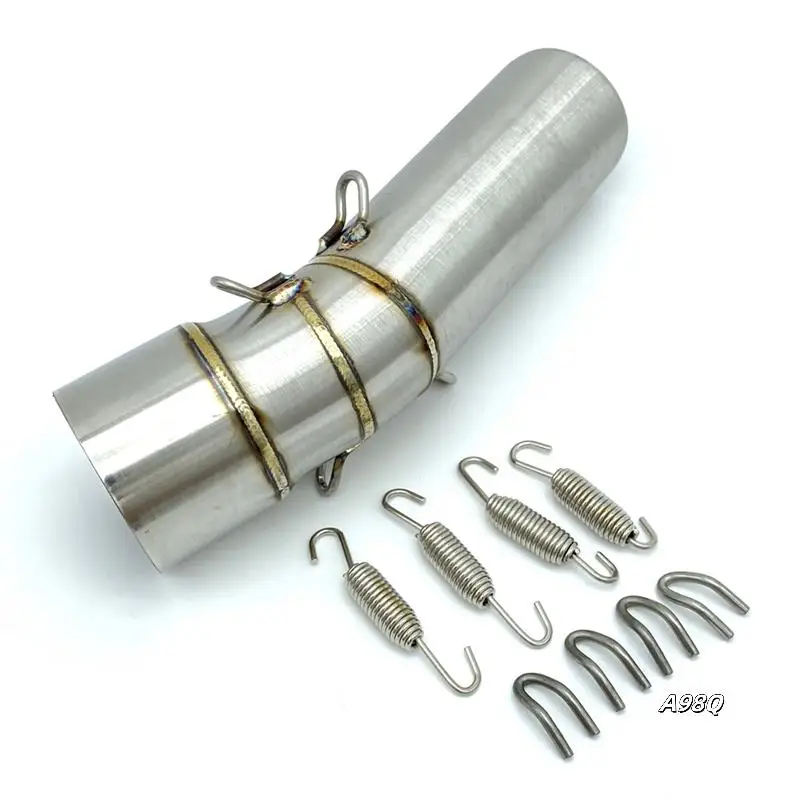 

Motorcycle Exhaust Upgrade: Middle Section Adapter Pipe For BMW F650GS F700GS F800GS ADV New Release