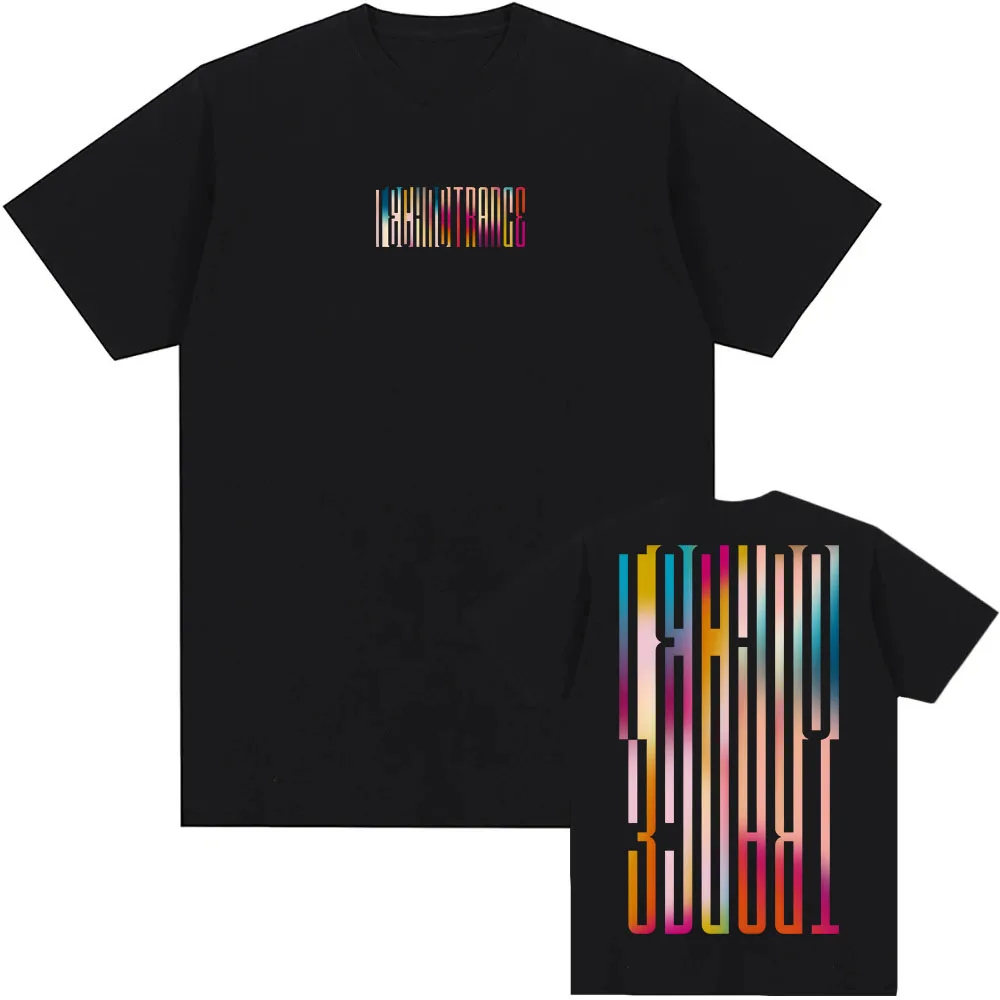 

Techno Trance T-Shirt Black & White Armin Van Buuren Singer Print Tshirts Cotton Short Sleeve Loose Male Tees Streetwear Unisex