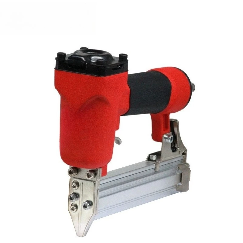 F30 Pneumatic Straight Nail Gun Woodworking Stapling Tool For Decoration Furniture Assembly Fastening Operation