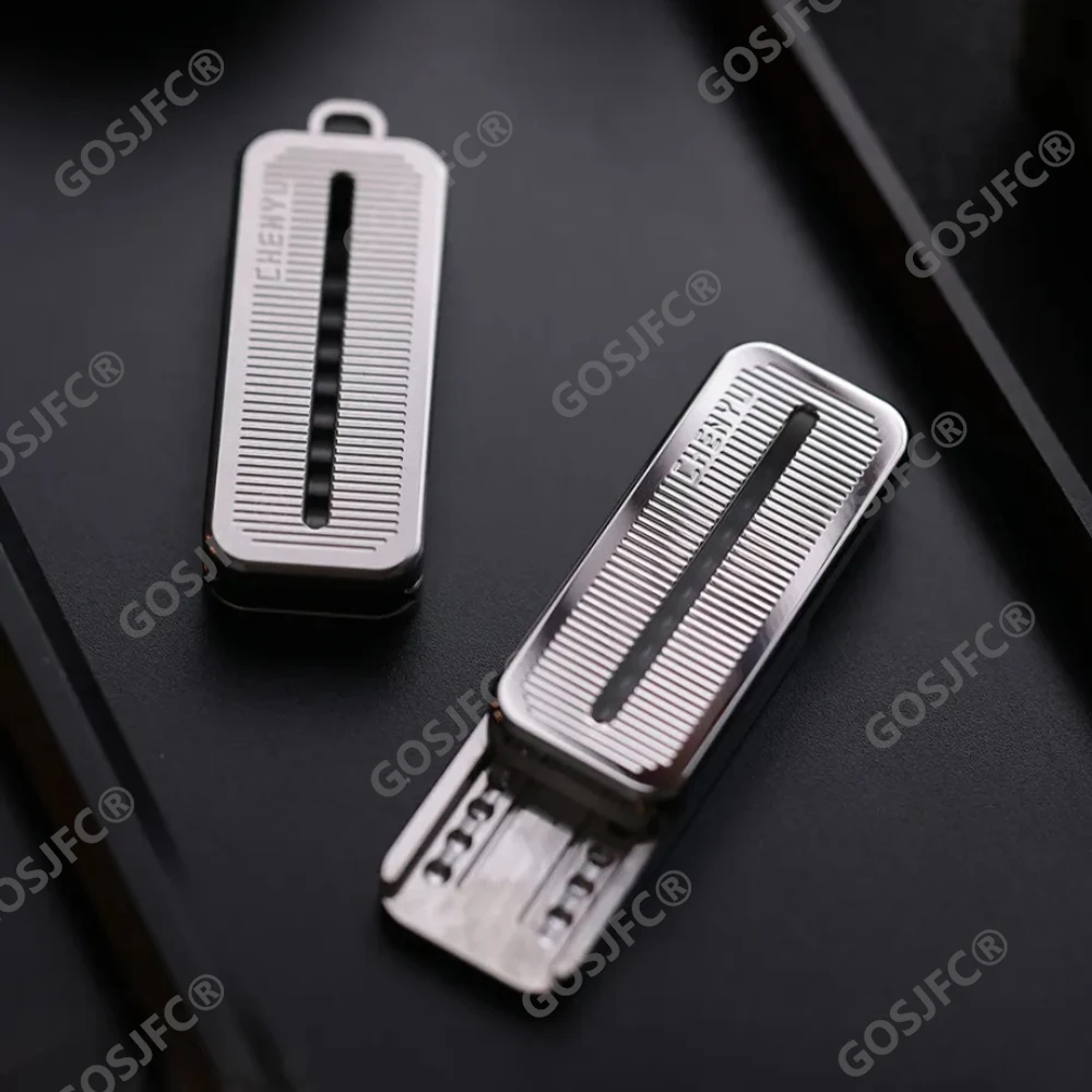 CHENYU EDC Syntony Fidget Slider Dual-track Ball Finger Stress Relief Toy EDC PC Anxiety Relief Gadgets