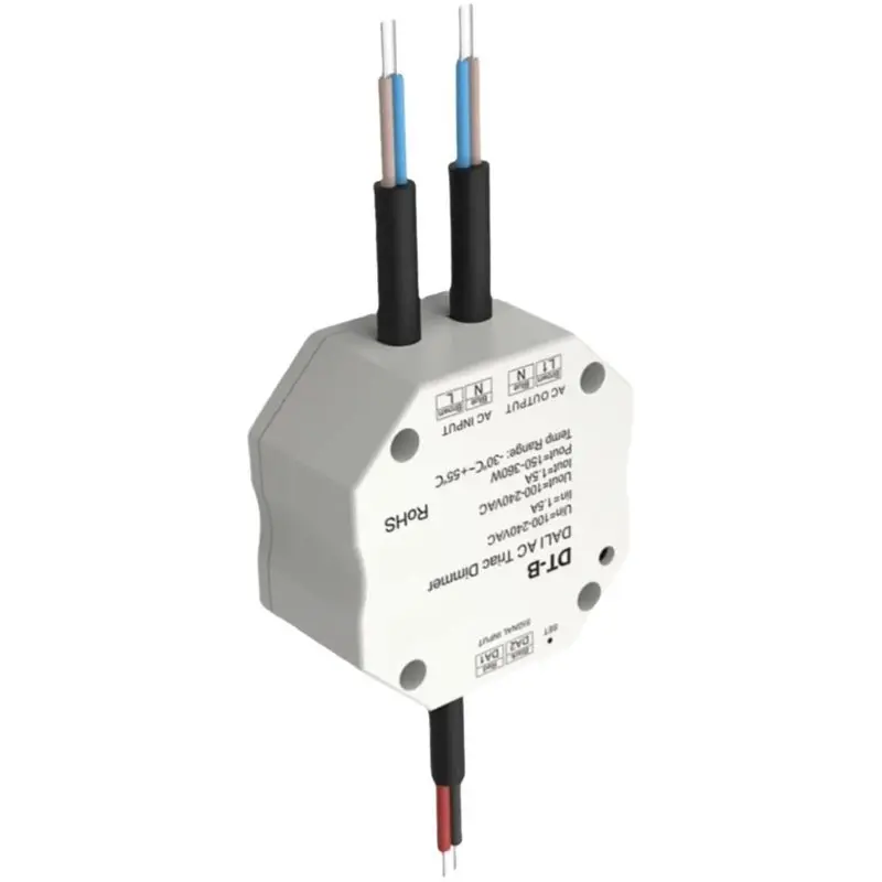 100-240VAC Triac DALI Dimme DT-B (DT4) DALI AC Triac Dimmer DALI-2 Automatically Assigned By DALI Master-A68E