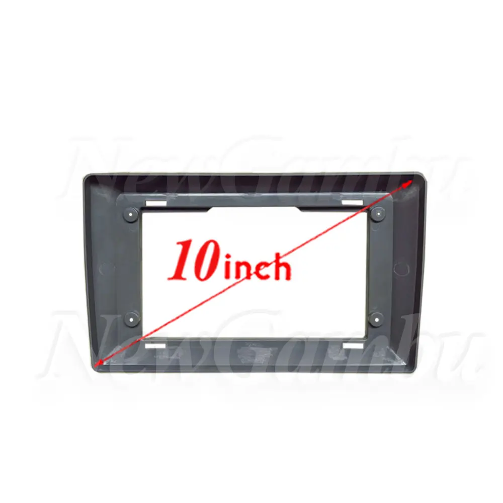 NewGambu 10 بوصة راديو فآسيا صالح ل GAZ غزال التالي 2013 - 2021 فآسيا الإطار لا كابل لوحة الكسوة غطاء إطاري الصوت #2