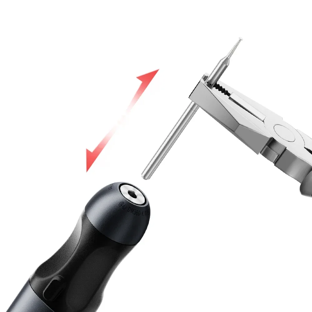 YCS 2nd DM360 قلم تلميع كهربائي قابل للشحن للهاتف PCB شاشة إصلاح الحفر المهنية طحن تفكيك الأدوات اليدوية #3