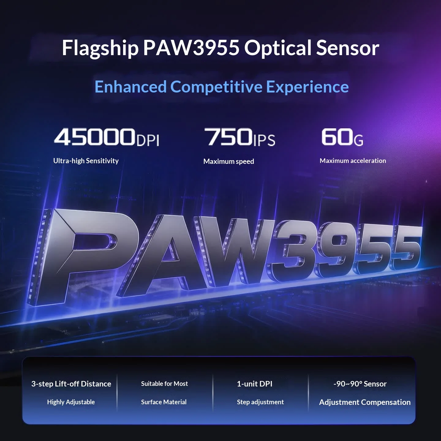 NEW Cherry Mw5500 Pro 8K Wireless Gaming Mouse Lightweight Esports Gaming Paw3955 Optical Engine 600mah 62g Lightweight Mouse