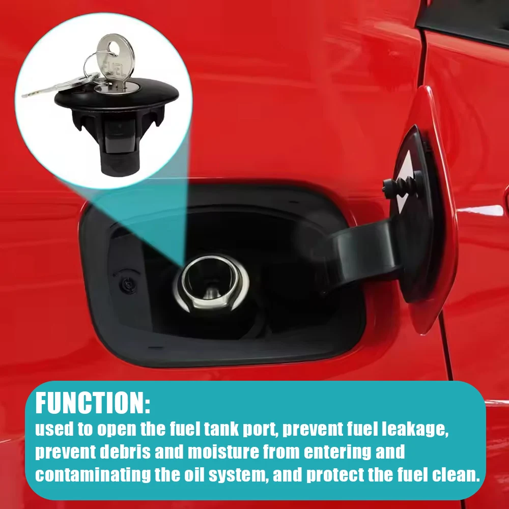 1 Set Car Fuel Tank Cap Lock for Ford F150 Fiesta Edge Expedition Explorer Focus Lincoln Navigator MKS MKT MKX MKZ 8U5Z-9C268-B