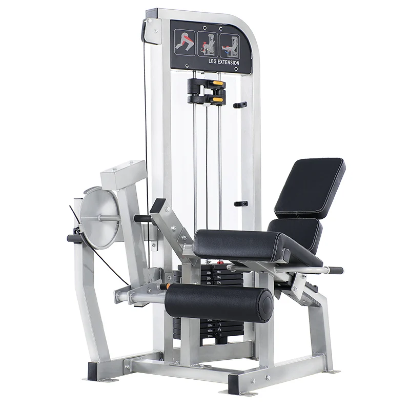 YTYIN New Adjustable Fitness Sitting Leg Extension Exercise Training Device Commercial Use Steel 160kg Weight Stack