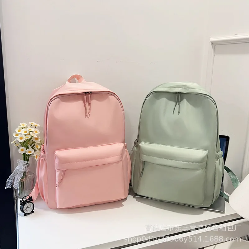 

Повседневный детский рюкзак для девочек, нейлоновый легкий повседневный милый рюкзак, школьные сумки большой вместимости, дизайнерские сумки Mochilas Рюкзак