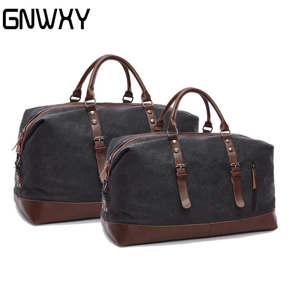 gnwxy-sacs-de-voyage-en-toile-avec-coutures-en-cuir-pour-hommes-sac-de-nuit-de-grande-capacite-sac-a-bagages-de-voyage-de-week-end-mode-livraison-directe