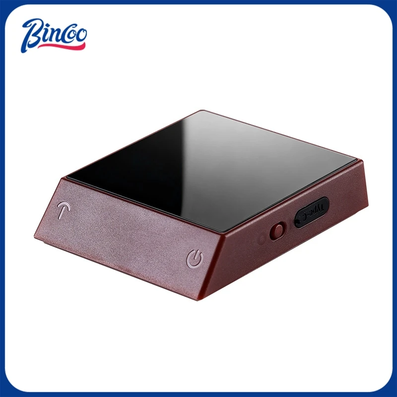 

Bincoo Mini Digital Scale with Built in Timer High Accuracy Portable Weighing Tool Perfectly Tailored forPour Over Coffee Making