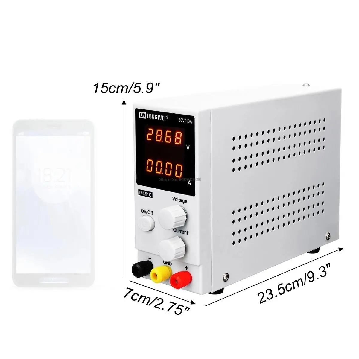 Adjustable DC Power Supply K3010D Mini Laboratory Power Regulator 220v 110v Dual LED display