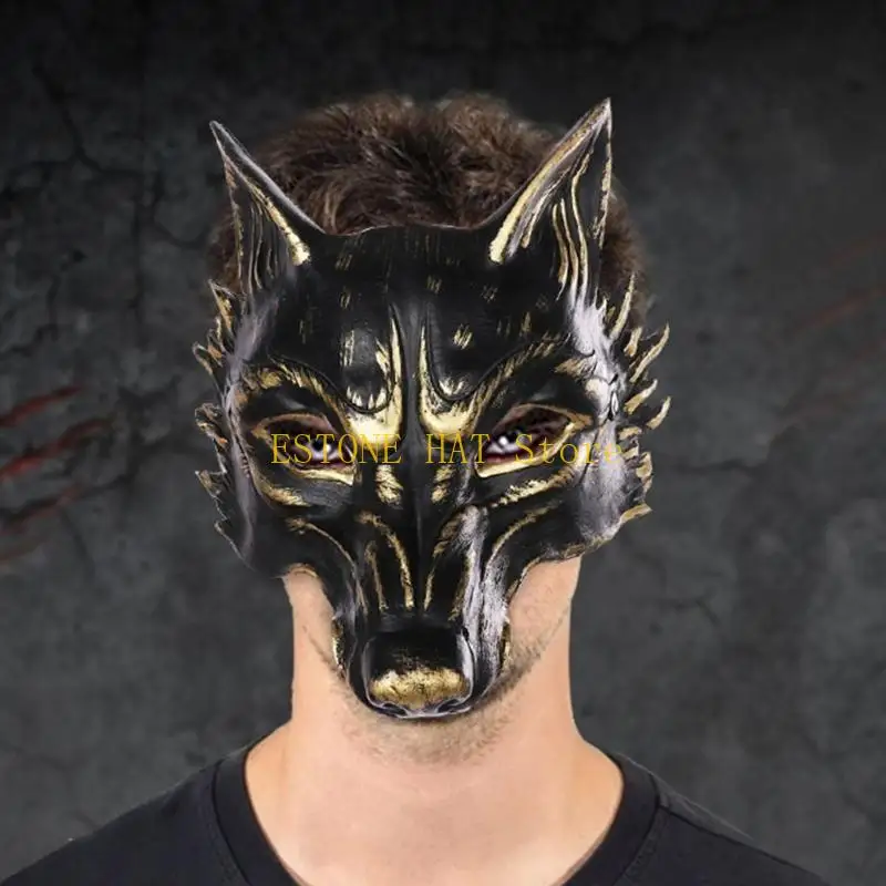 49mf Wolf Mask Fiest Farty Cosplays Mask Mask Malk Face Mask
