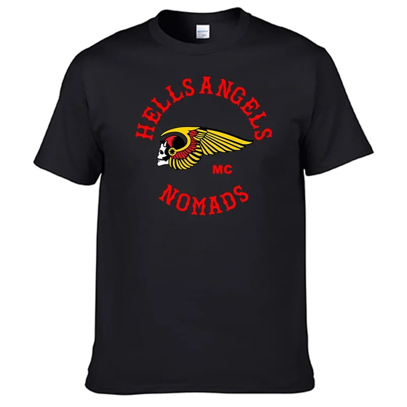 Nomads Hells Angels-camisetas 100% algodón, camisa, mejores ventas, N23