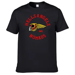 Nomads-Hells Angels Camisetas, camisa 100% algodão, Top Vendas, N23