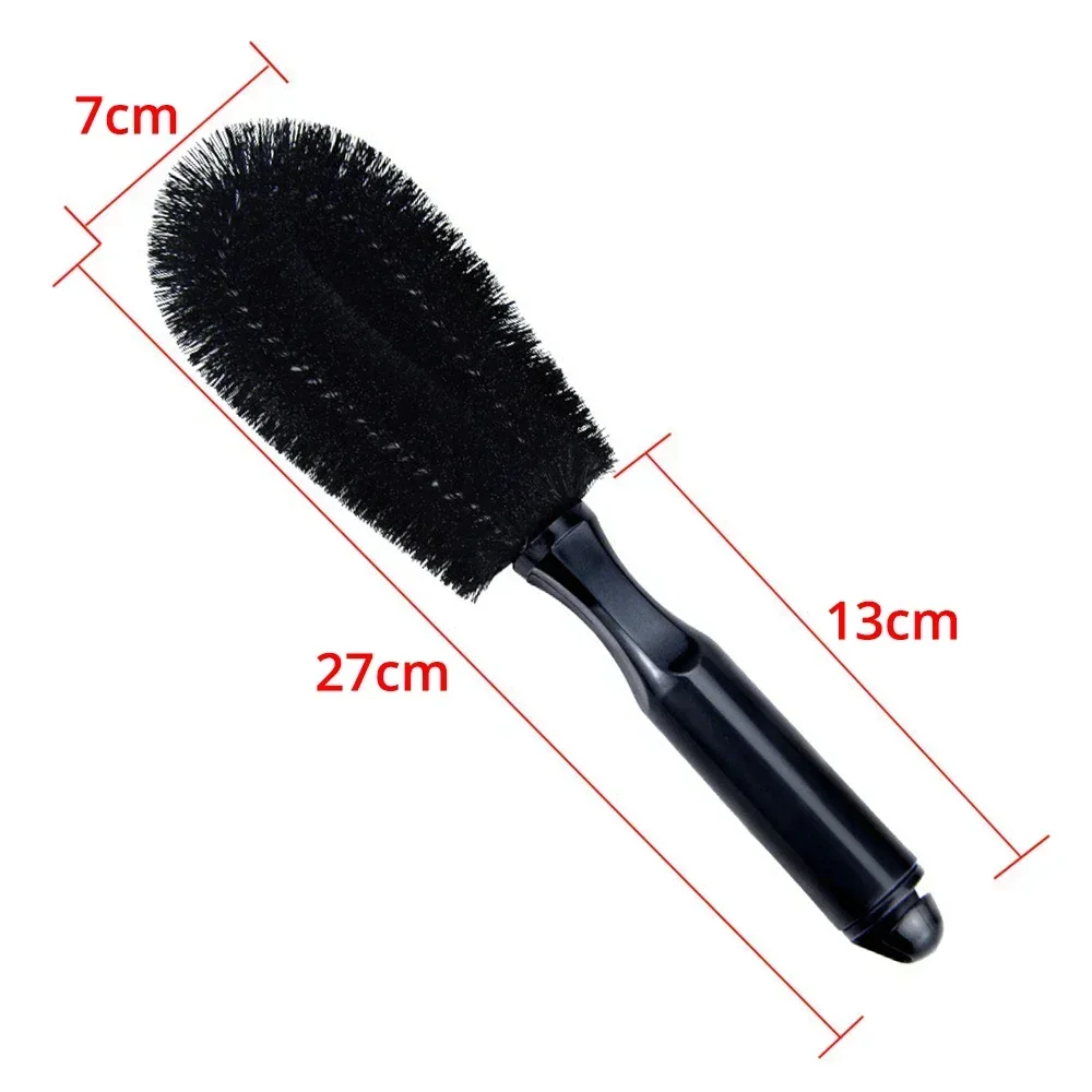 Car Rim Scrubber Cleaner Duster Handle Motorcycle Truck Wheels Car Detailing Brush Wheel Brush Tire Cleaning Brushes Supplies