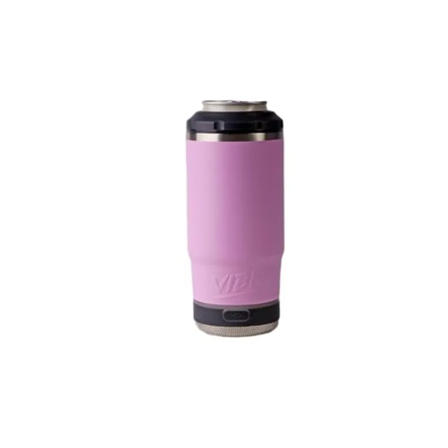 

Vibe 4 In 1 Bluetooth Speaker Cup, Insulated Can and Bottle Holder for Hot or Cold Drinks, Double Wall Stainless Steel Drinkwar
