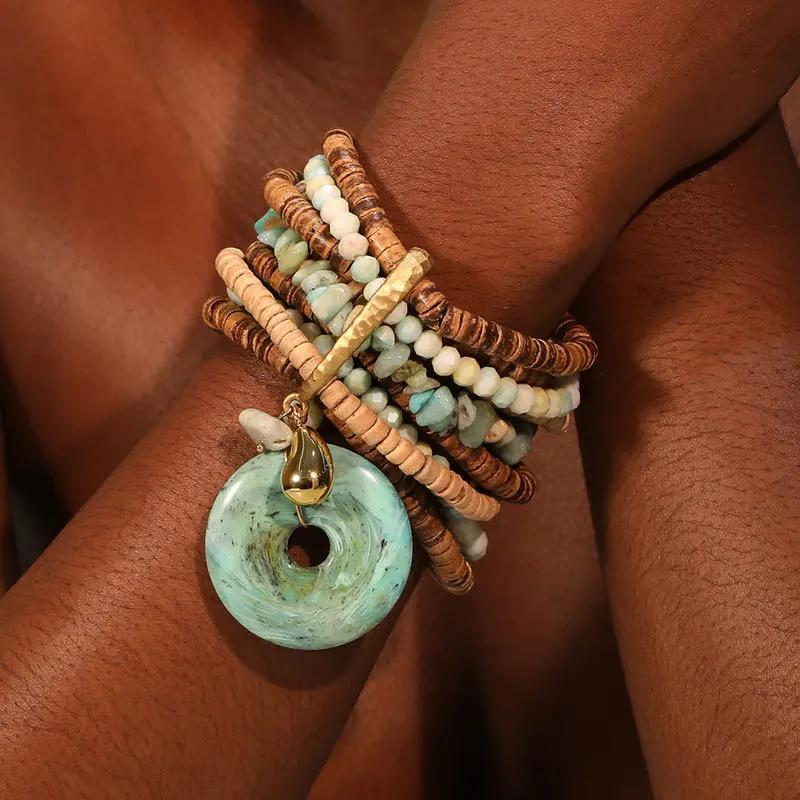 Statement Boho Bead…