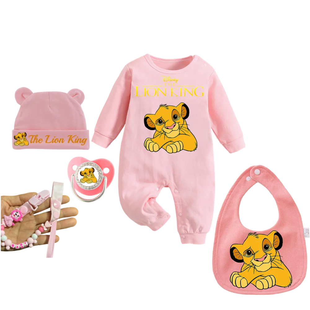 

Anime print baby nipple pacifier baby feeding chain clip cute hat for newborn baby bib for newborn boys' / girls' crawling suit