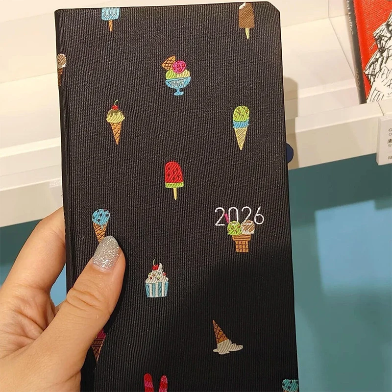 2026 جديد الحيوان موضوع A6 مخطط لطيف الحياة البرية تصميم مع جدول الدراسة وتتبع العادة للطلاب هدية تذكارية عيد الميلاد