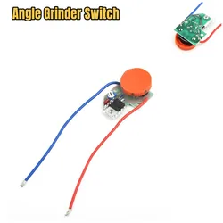 1/2/3pcs 250V/12A Angle Grinder Switch Polishing Machine Speed Controller Knob Switches 1600W Power Tools Accessories