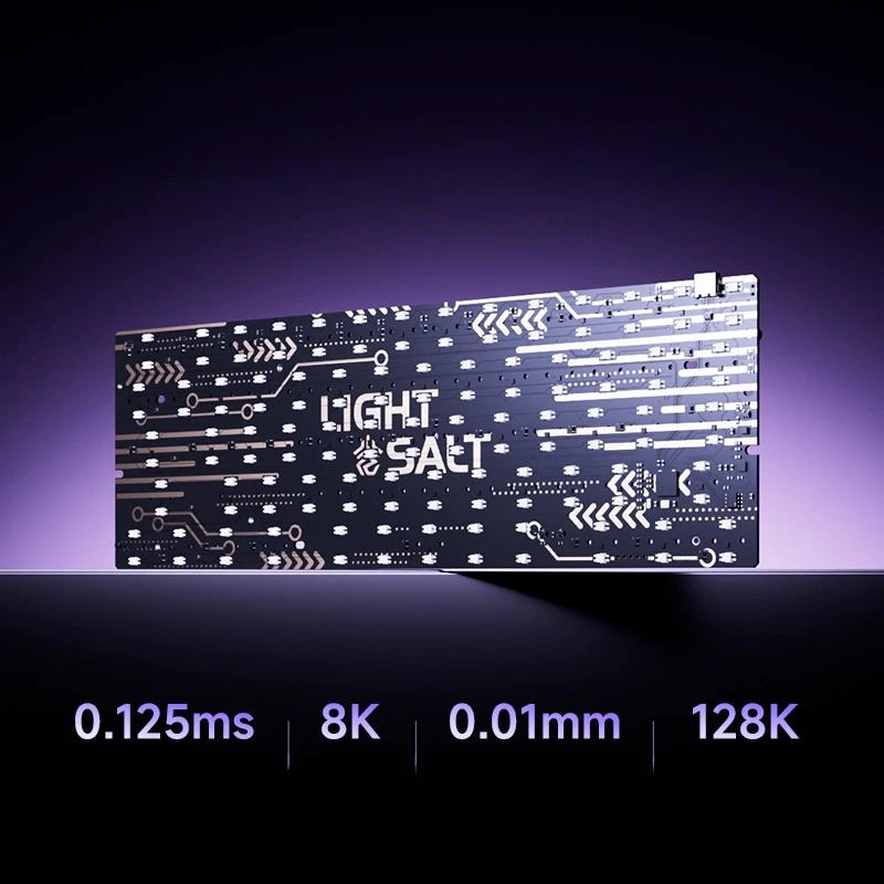 BAN60Pro Magnetic Switch Keyboard PCB Customized RGB 8K Plate Wired PCB 60 Layout TMR Sensor for Mechanical Keyboard Accessories