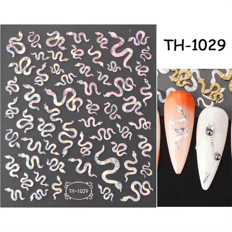 

Серебряные металлические наклейки для ногтей с замком в форме сердца 5D, высококачественные изысканные наклейки для украшения ожерелья в форме Луны