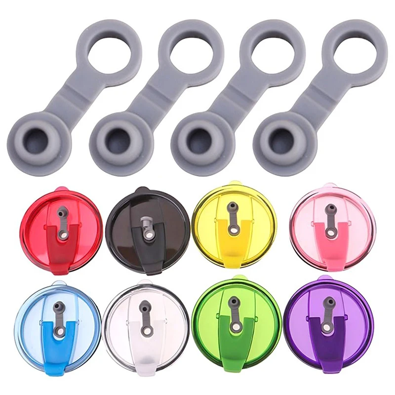 

10/20pcs Universal Silicone Sealing Bottle Straw Hole Grommets Stopper Lids Straw Plug Replacement Tumber 20/30Oz Thermos Cup