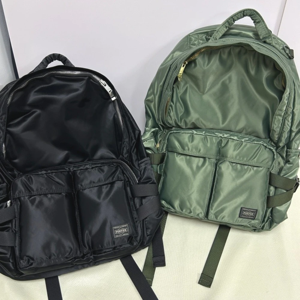 Travel Backpack Anti Theft - ポーター タンカー 622-19842 ソフトナイロンバックパック男性大容量ラップトップハイキングビジネス旅行スクールバッグスポーツ盗難防止デイパック