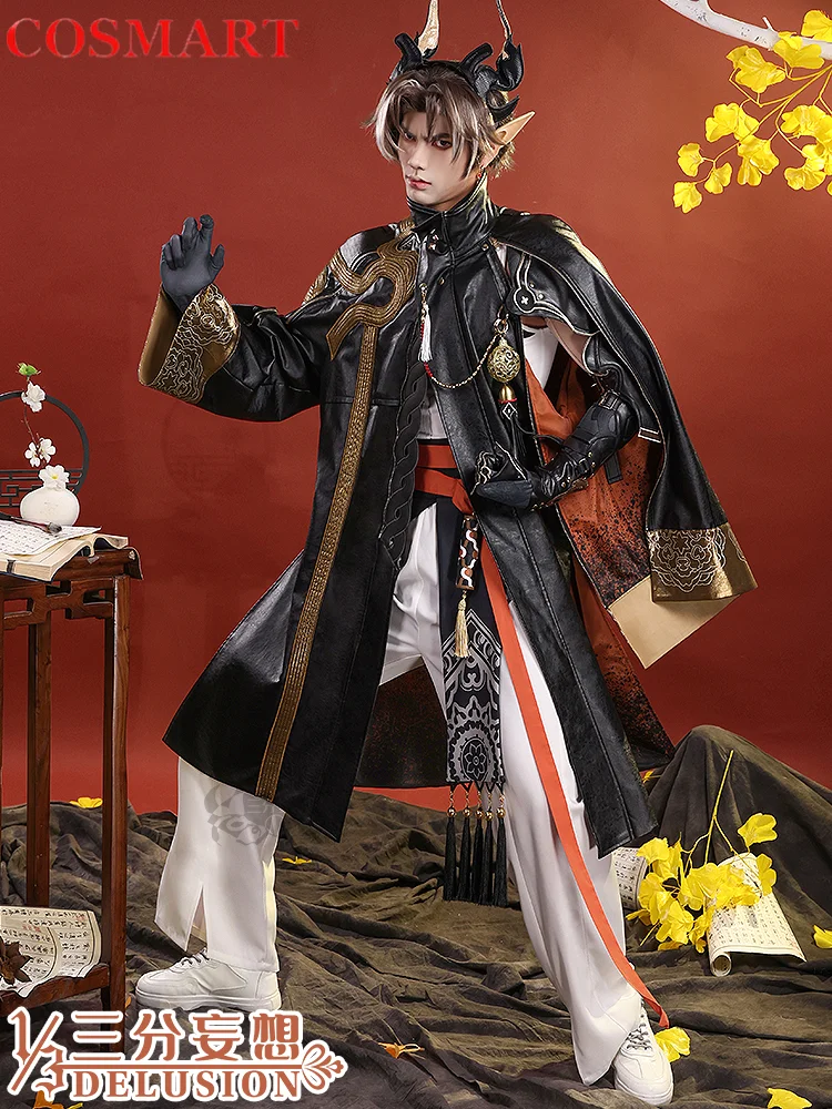 

Three Point Delusion Arknights Chongyue Ancientry Cosplay Costume Cos Game Anime Party Uniform Hallowen Play Role Clothes