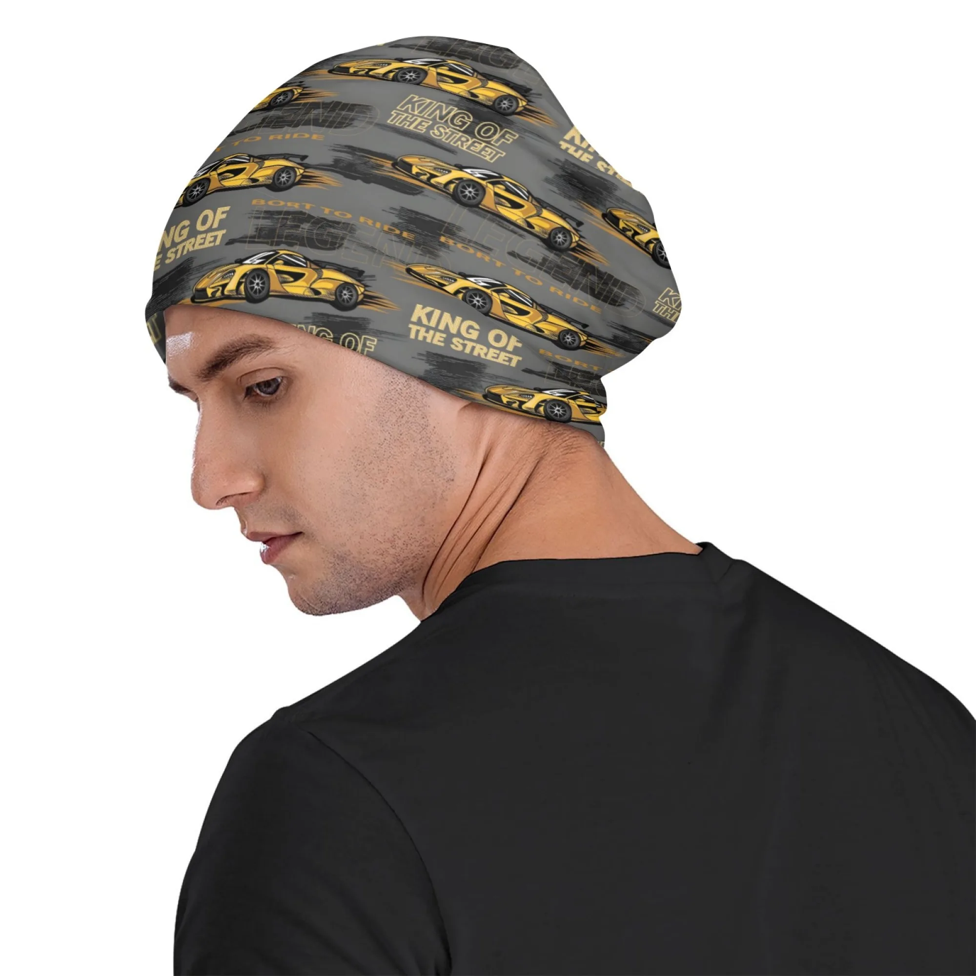 قبعة رجالية مطبوعة من Street Racing قبعة هيب هوب عصرية كلاسيكية خفيفة الوزن ومريحة ودافئة للرياضات الخارجية كاجوال قبعة شتوية هدية #6