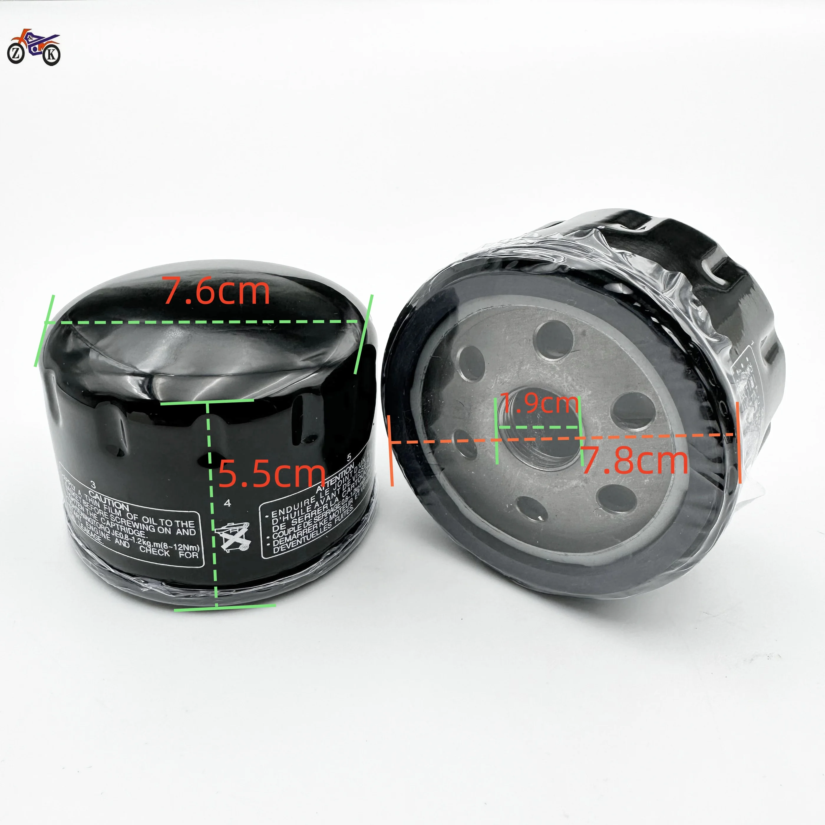 Motorcycle Oil Filter for BMW R1200GS Adventure R1200 HP2 R1200ST K1600GT K1600SE K1600GTL K1600B R18 F800S F80OST