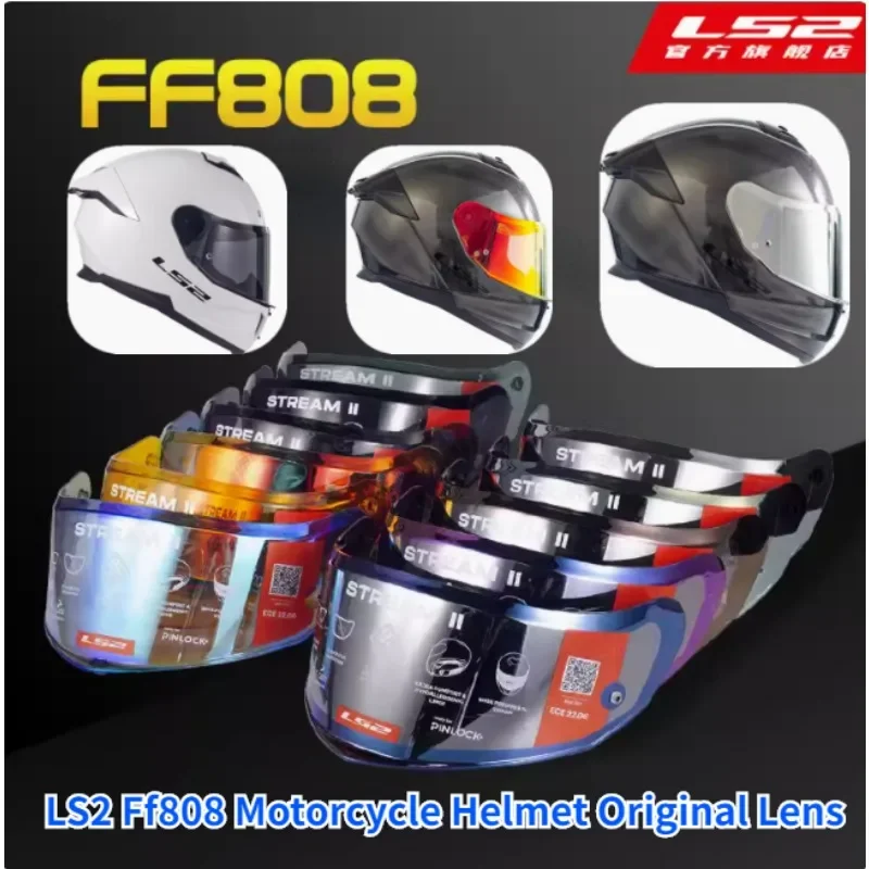 LS2 FF808 Advant Flip Up Full Face Helmets Motorcycle Modular Double Visor Helmet Visor Night Vision Possible