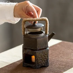 Japanese Style Stoneware Retro Maintaining Furnace Household Heating Insulation Plate Candle Burning Heating Base Teapot Heater