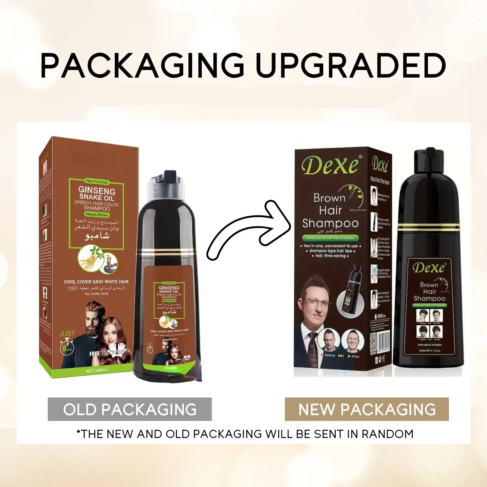 400ml Hair Wash Brown Shampoo Beauty Brown Nutrition Moisturizing Turn Brown Hair Shampoo Coloring Shampoo Hair Care