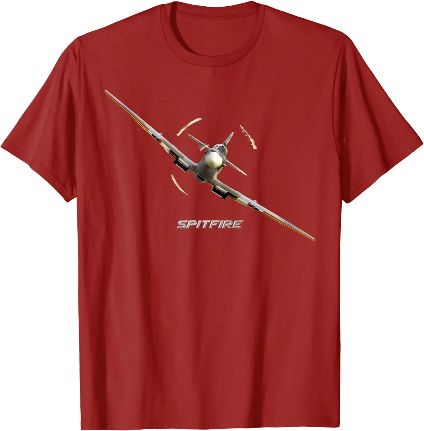 WW2 Battle of Britain Legend Supermarine Spitfire Fighter T-Shirt 100% Cotton O-Neck Summer Short Sleeve Casual Mens T-shirt