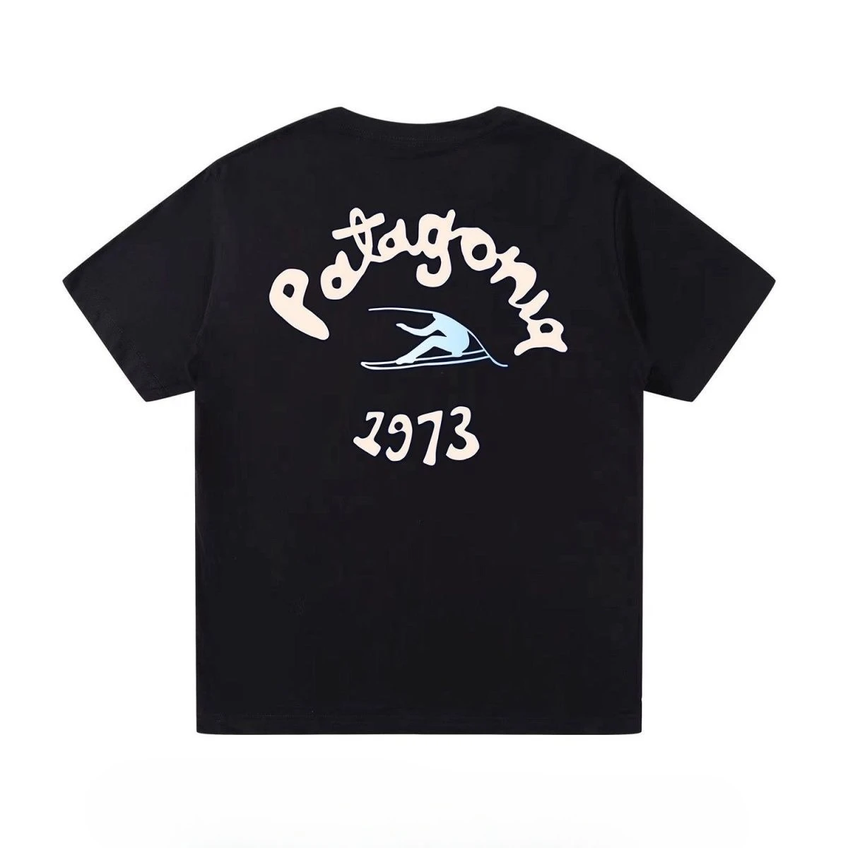 

American Tide Brand Outdoor Wild Animal Print T-shirt Summer Popular Men and Women with The Same Short-sleeved